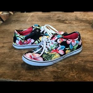 Vans low top tropical print